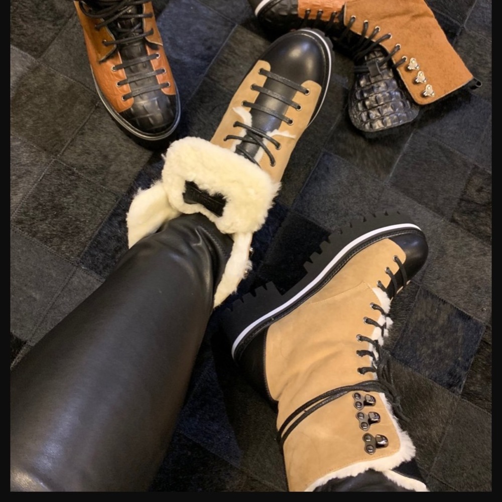 JENNIFERLE FINCH COMBAT BOOTS